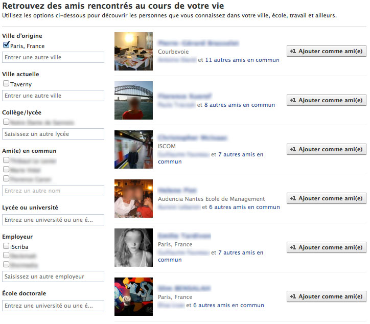 facebook retrouvez des amis